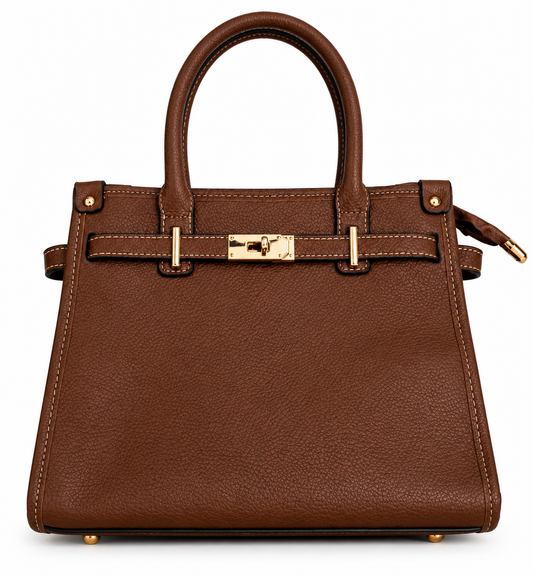 Bolsa Feminina Transversal com Fecho Giratório Modelo Brisa