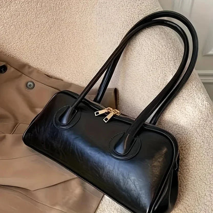 Bolsa Feminina de Ombro com Costuras Elegantes Modelo Verona Classique
