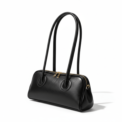 Bolsa Feminina de Ombro com Costuras Elegantes Modelo Verona Classique