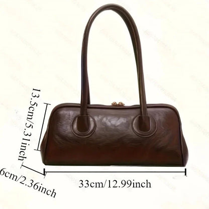 Bolsa Feminina de Ombro com Costuras Elegantes Modelo Verona Classique