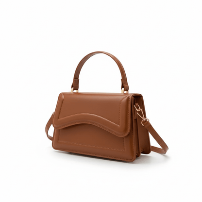 Bolsa Feminina Transversal com Design Estruturado Modelo Belle Époque