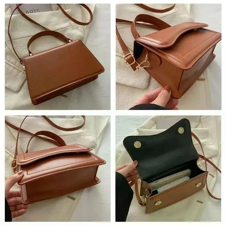 Bolsa Feminina Transversal com Design Estruturado Modelo Belle Époque