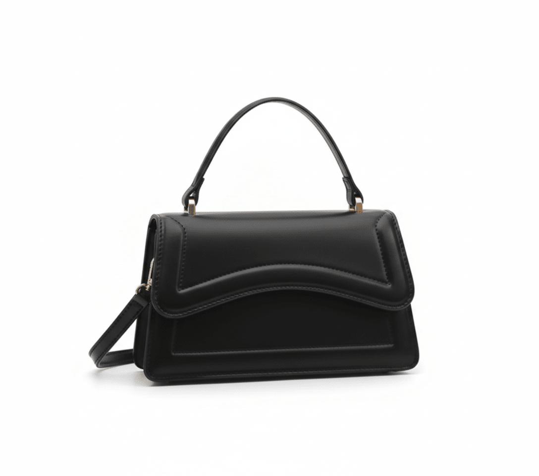 Bolsa Feminina Transversal com Design Estruturado Modelo Belle Époque